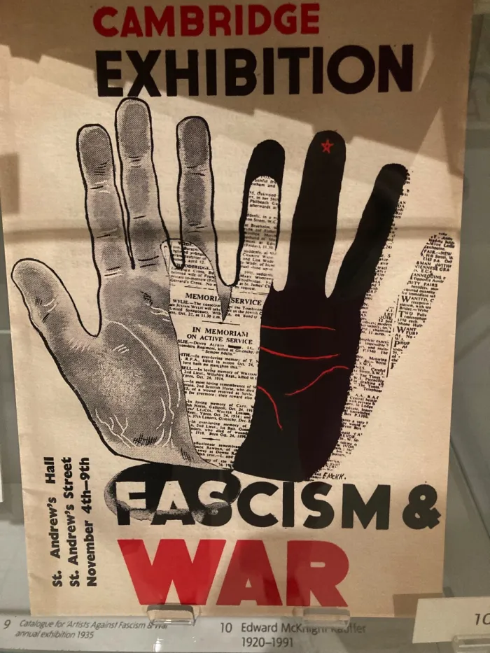 Cambridge Exhibition 'Fascism & War'