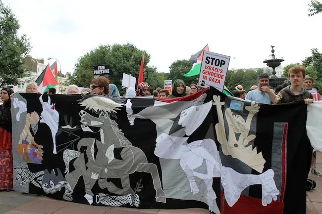 2022 Guernica Used for Protest