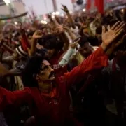 Group of people celebrating