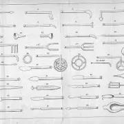 A sketch of medical equipment by al-Zahrawi