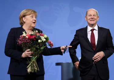 Merkel & Olaf