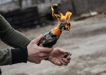 Molotov Cocktail Ignition