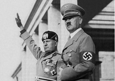 Mussolini & Hitler