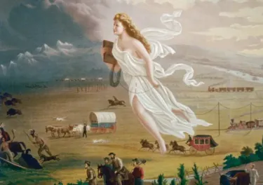 Manifest Destiny Painting