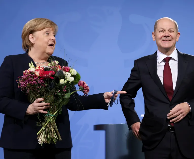 Merkel & Olaf